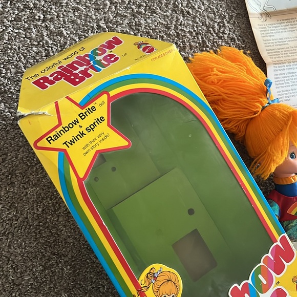 1983 RARE VINTAGE - Rainbow Brite, Twink Sprite and Starlite Horse - Picture 4 of 9